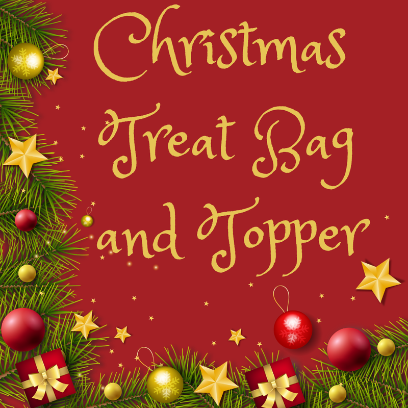 Christmas Treat Bag and Topper
