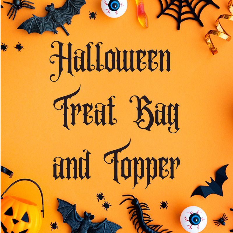 Halloween Treat Bag and Topper