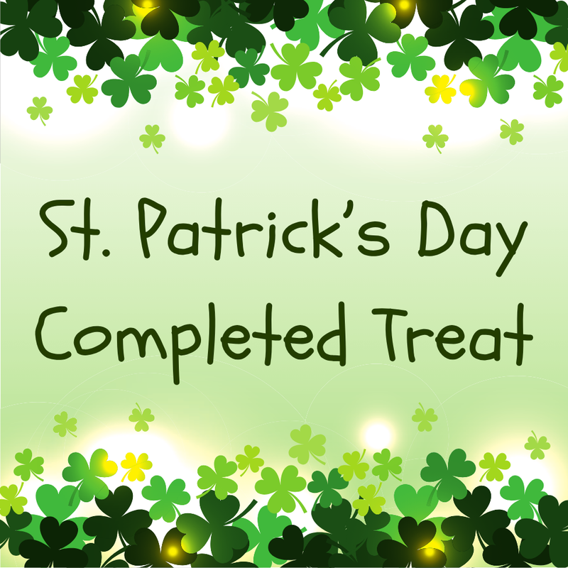 St Patrick's Day Completed Treat