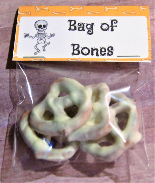 Bag of Bones Treat Bag Topper Digital Download