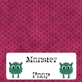Monster Poop Treat Bag Topper Digital Download