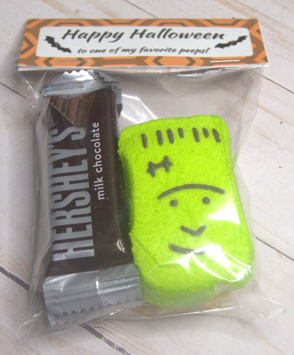 Halloween Peep Treat Topper Digital Topper