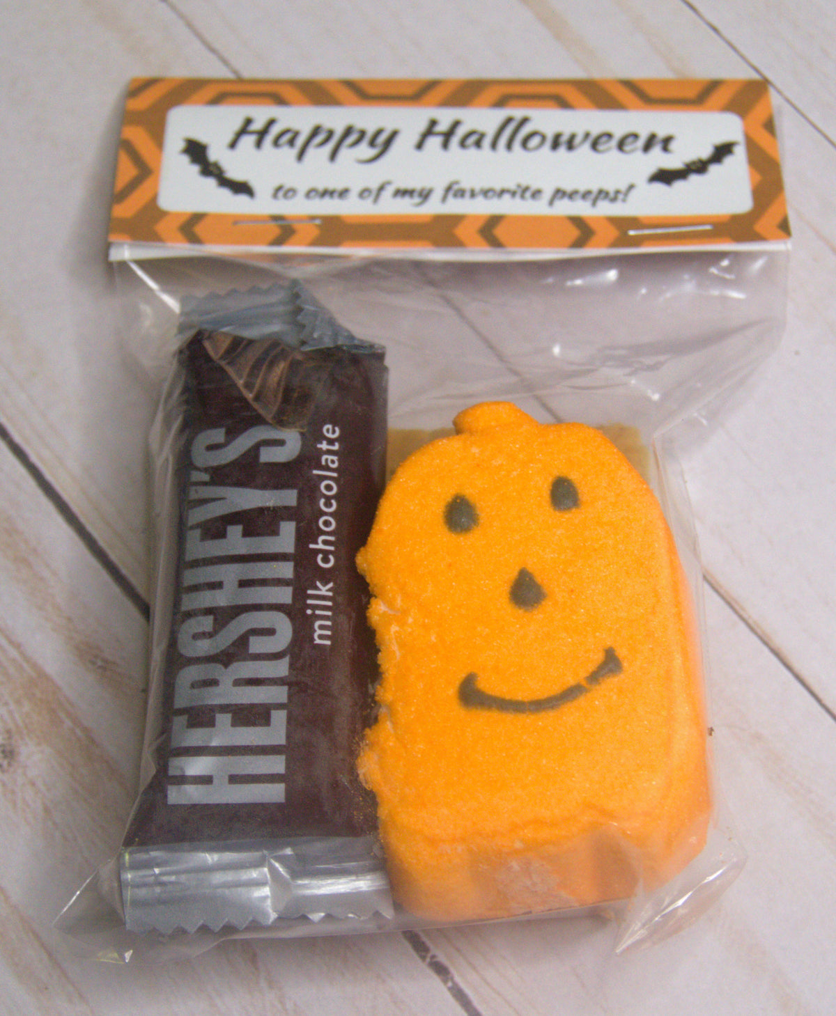 Halloween Peep Treat Topper Digital Topper