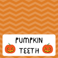 Pumpkin Teeth Treat Bag Topper Digital Download
