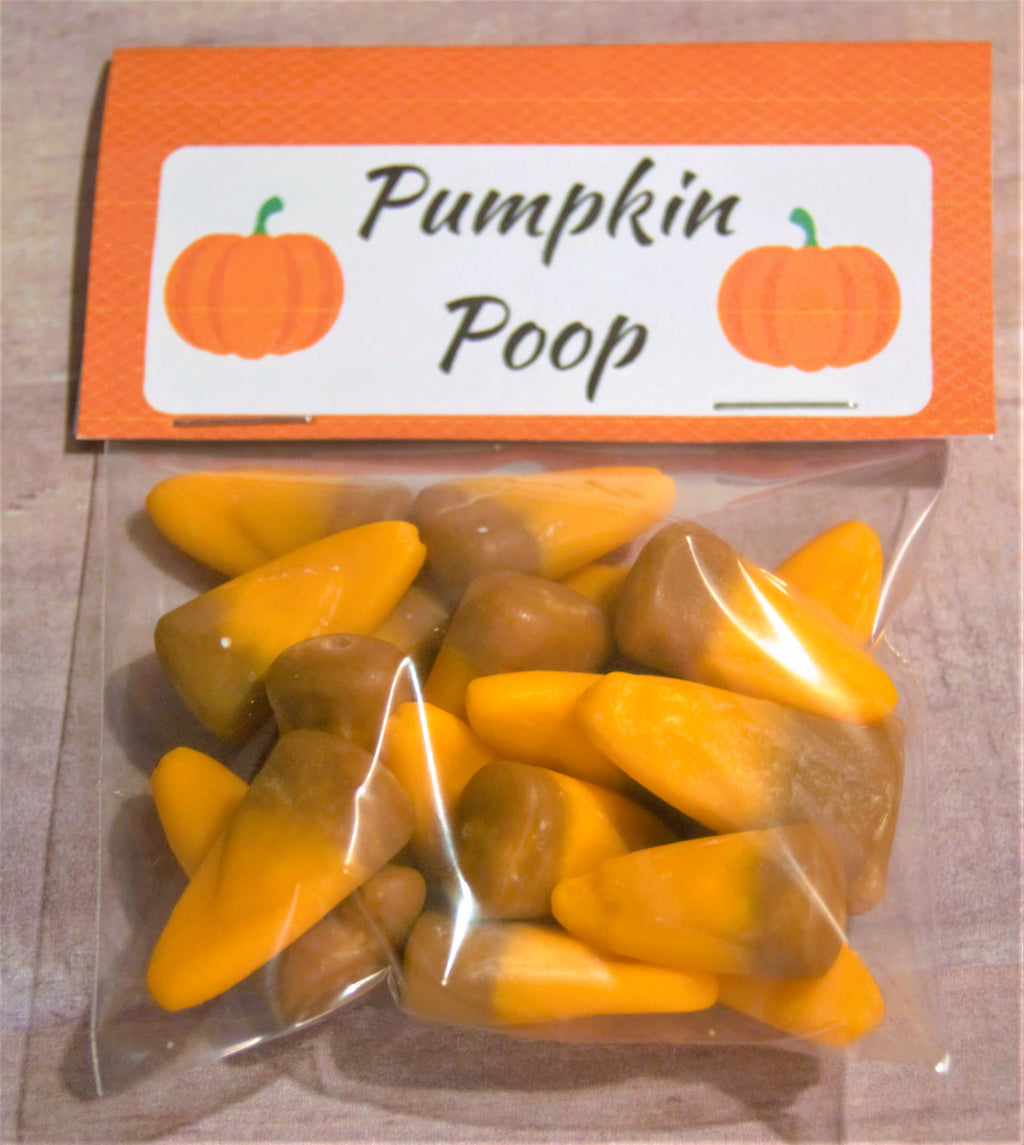 Pumpkin Poop Treat Bag Topper Digital Download with and without Poem