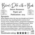 Blind Date with a Romance Book #2