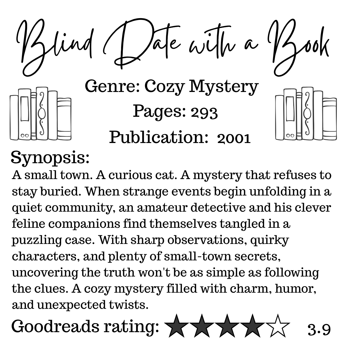 Blind Date with a Cozy Mystery Book #1