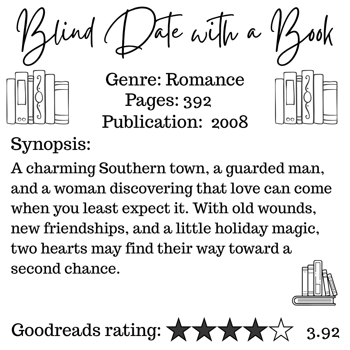 Blind Date with a Romance Book #1