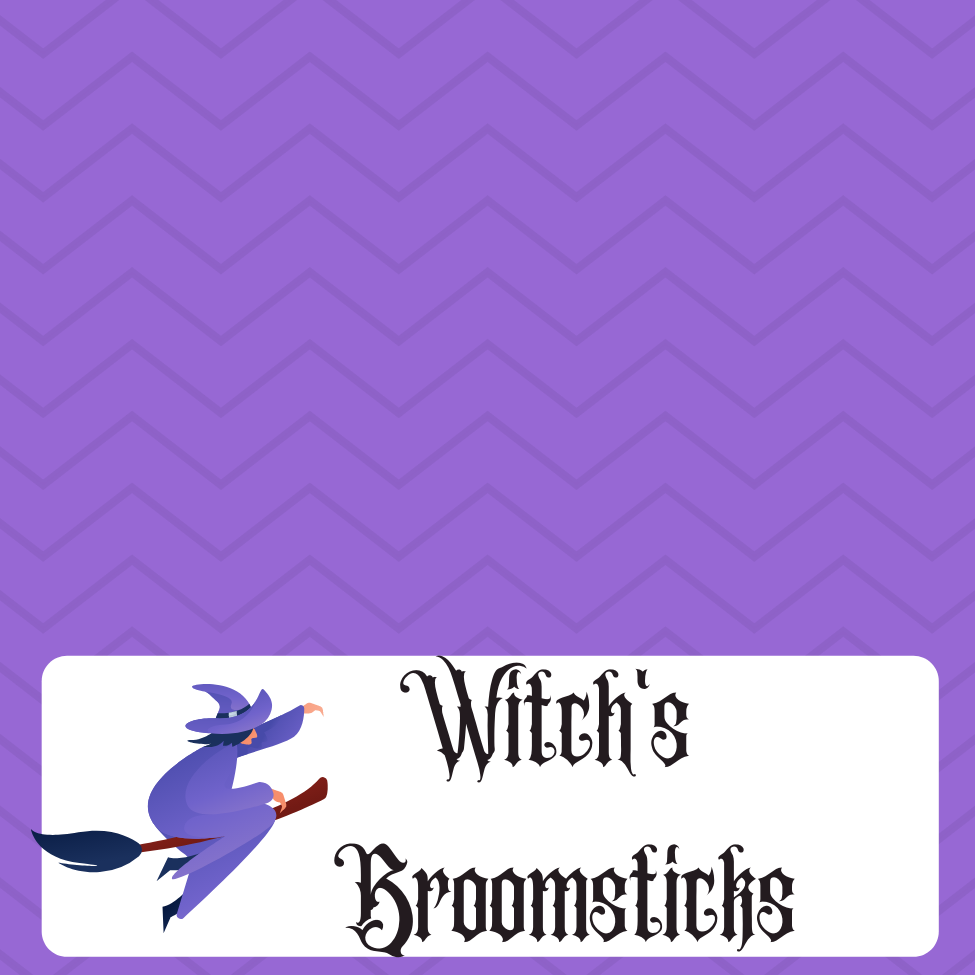 Witch's Broomsticks Digtial Download
